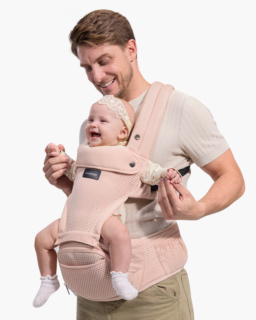 2-In-1 Hip Seat Baby Carrier