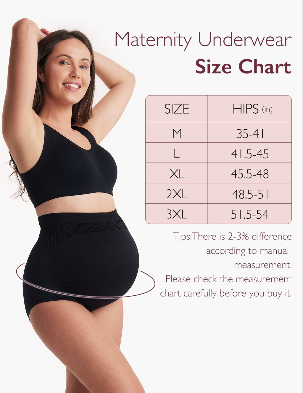 Ergonest Maternity Belly Band & High Waist Pregnancy Underwear & Pregnancy Wedge Pillows Bundle