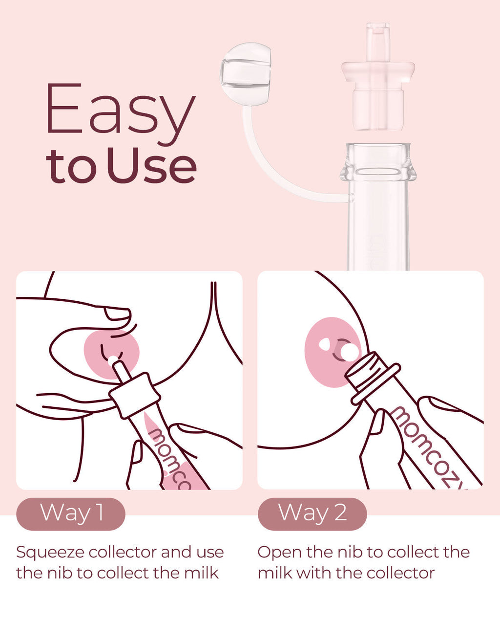 Postpartum Essentials Bundle: Hot and Cold Breast Pads & Colostrum Milk Collector