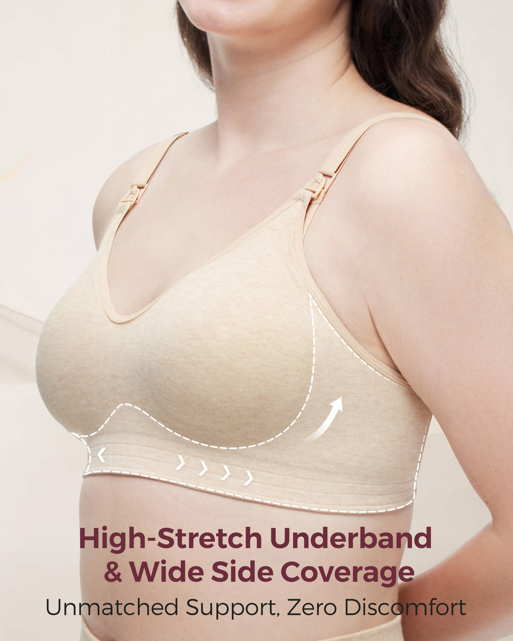 V1 Pro Bra Bundle: V1 Pro Breast Pump and US. Cotton Nursing Bra