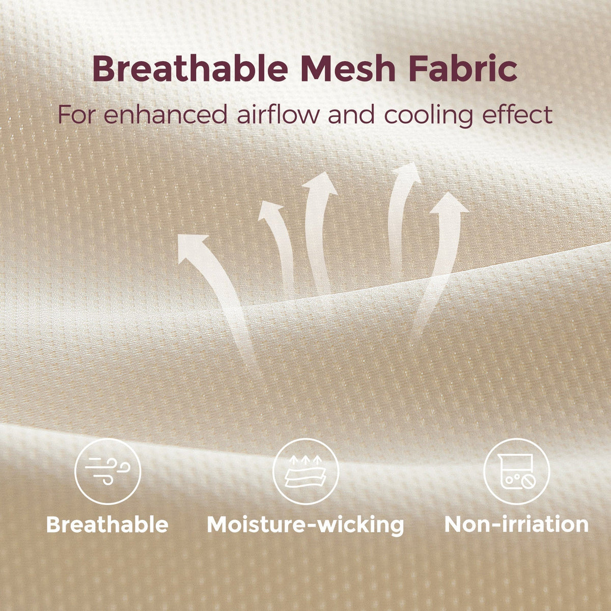 Momcozy baby carrier with breathable, moisture-wicking mesh fabric for optimal baby comfort.