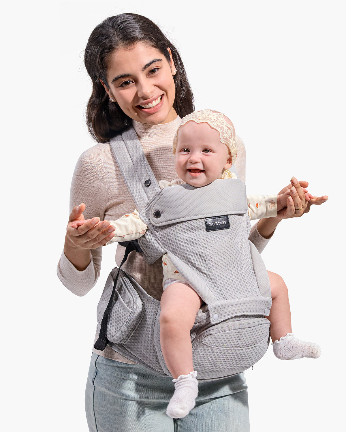 2-In-1 Hip Seat Baby Carrier