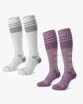 Momcozy Wide Calf Compression Socks 20-30mmHg for Sports 2 Pairs