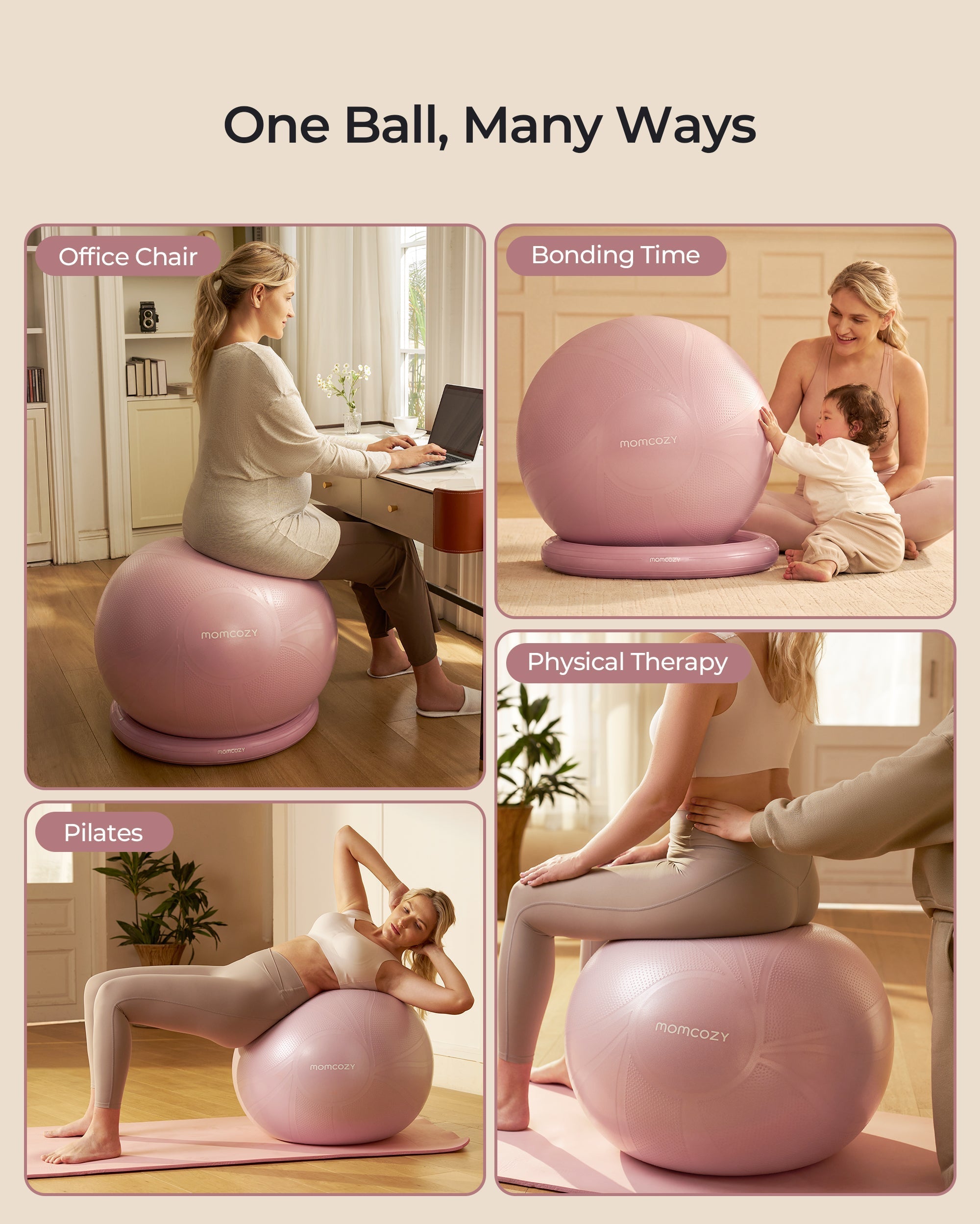 Momcozy BirthEase Maternity Ball Set