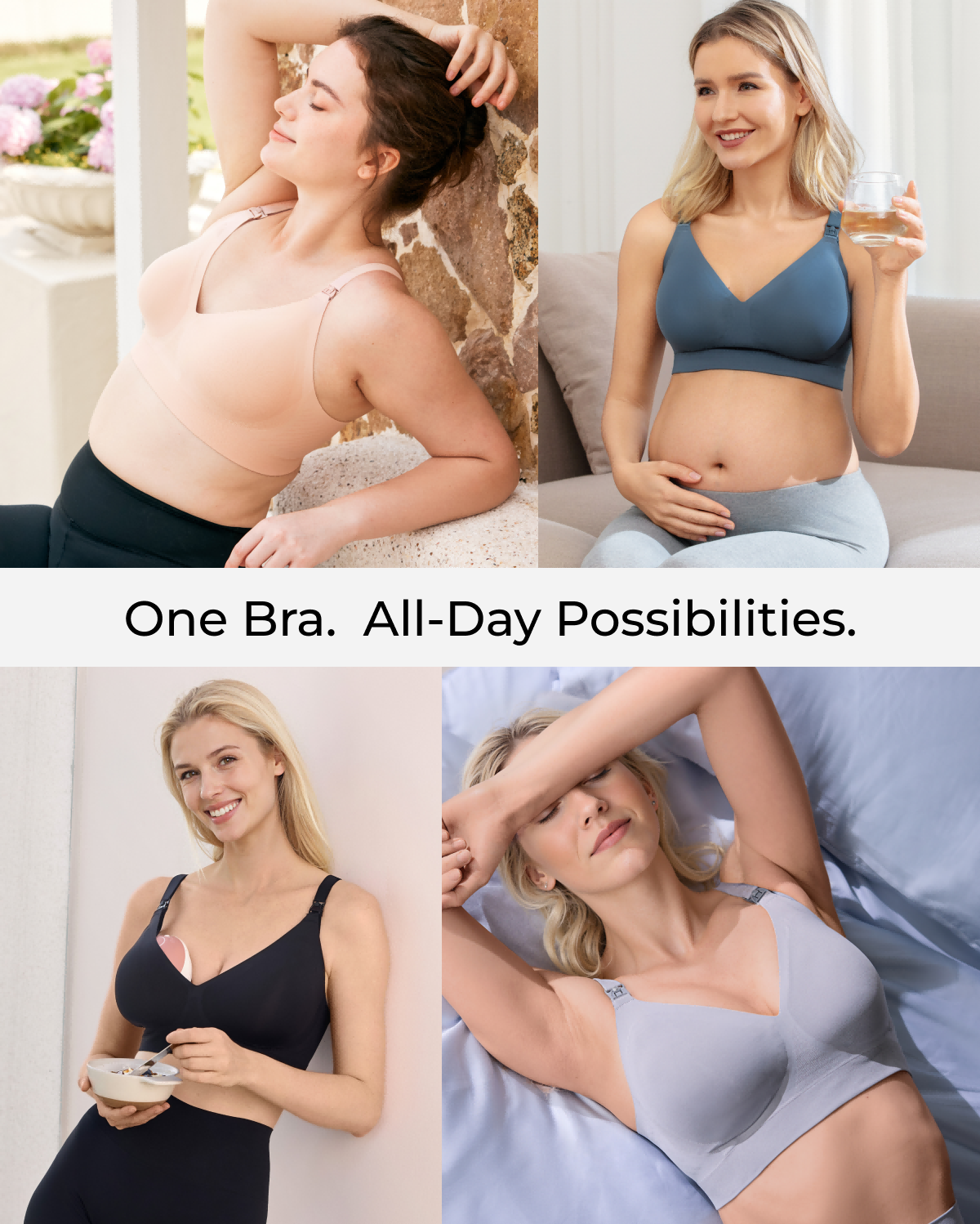 Momcozy CoolFit Nursing Bra - Ultra Stretch