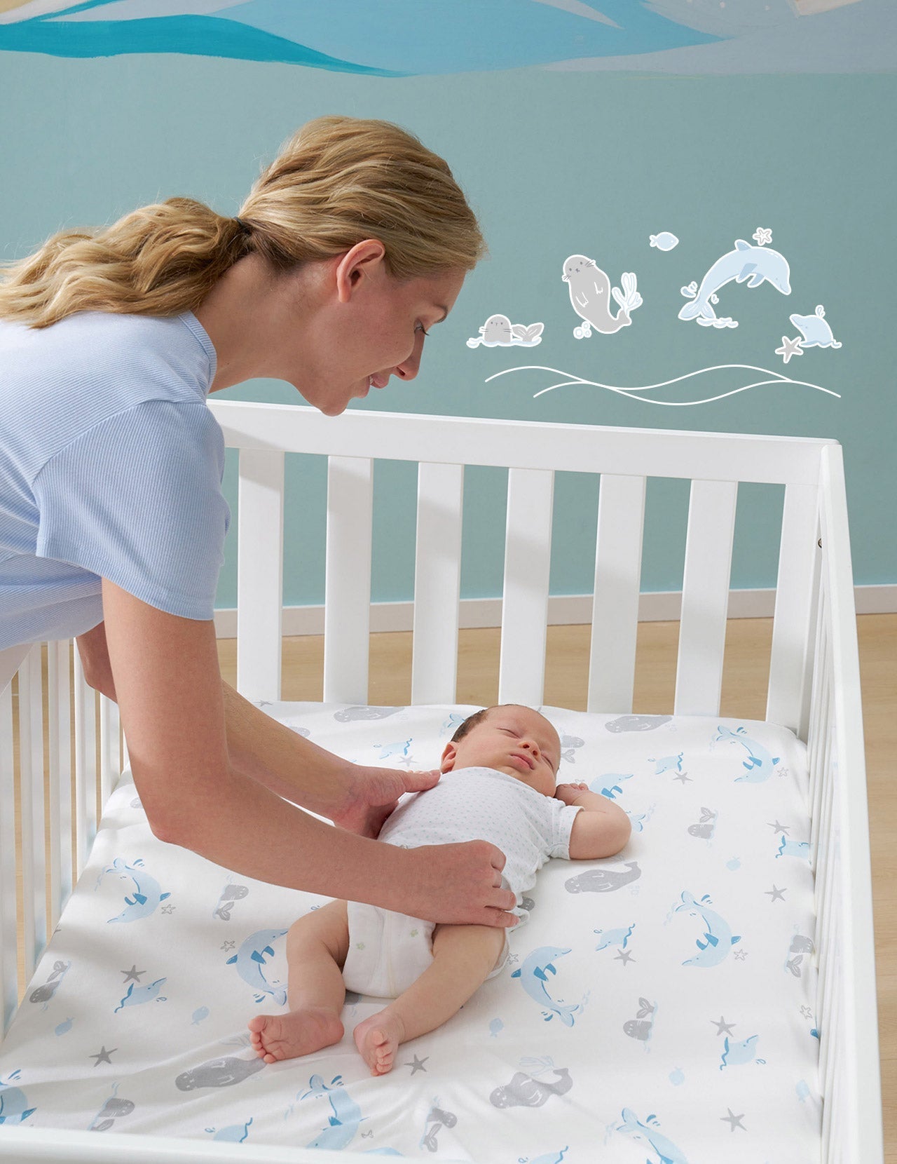 Momcozy Baby Fitted Crib Sheet