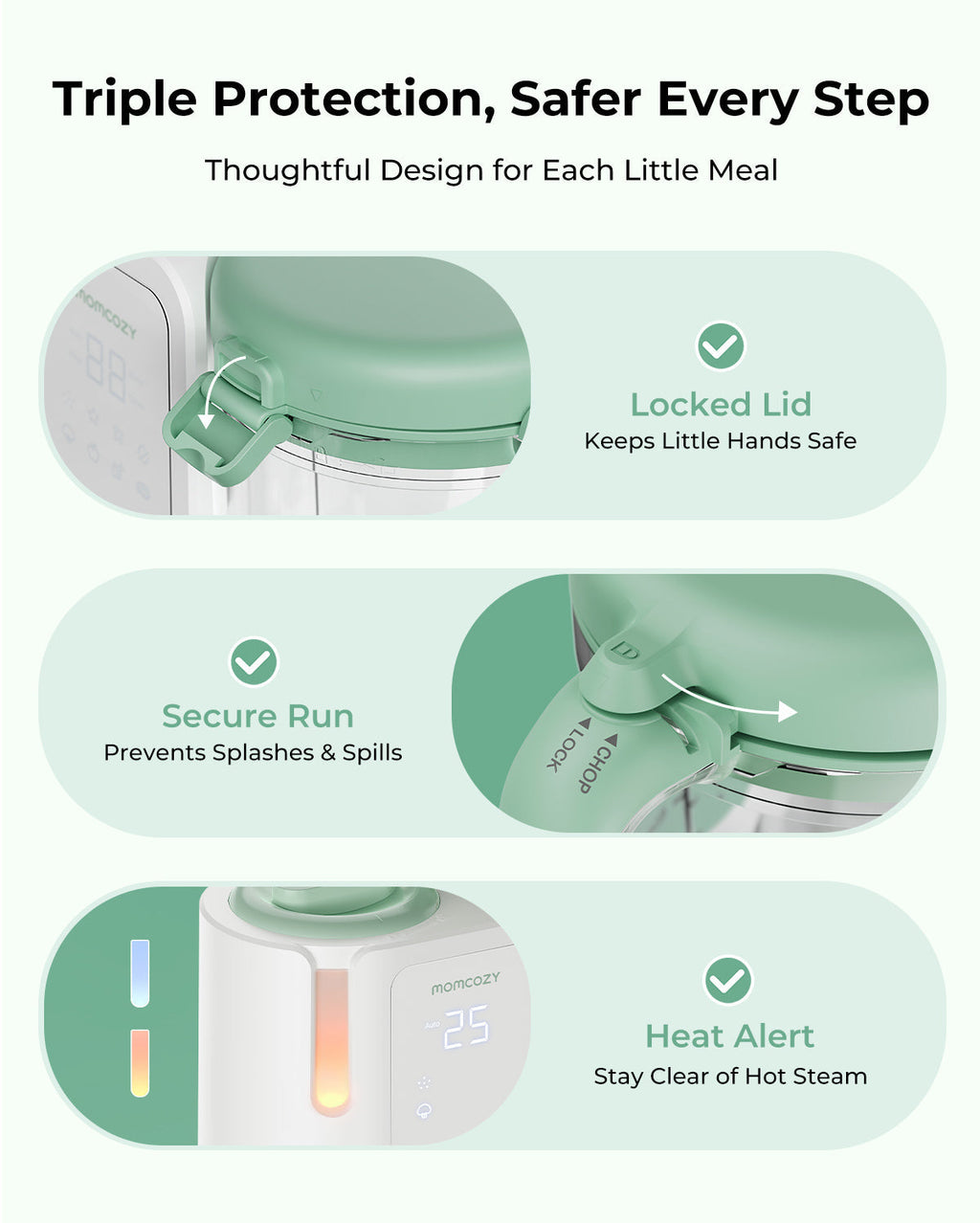 Momcozy AutoMeal Baby Food Maker