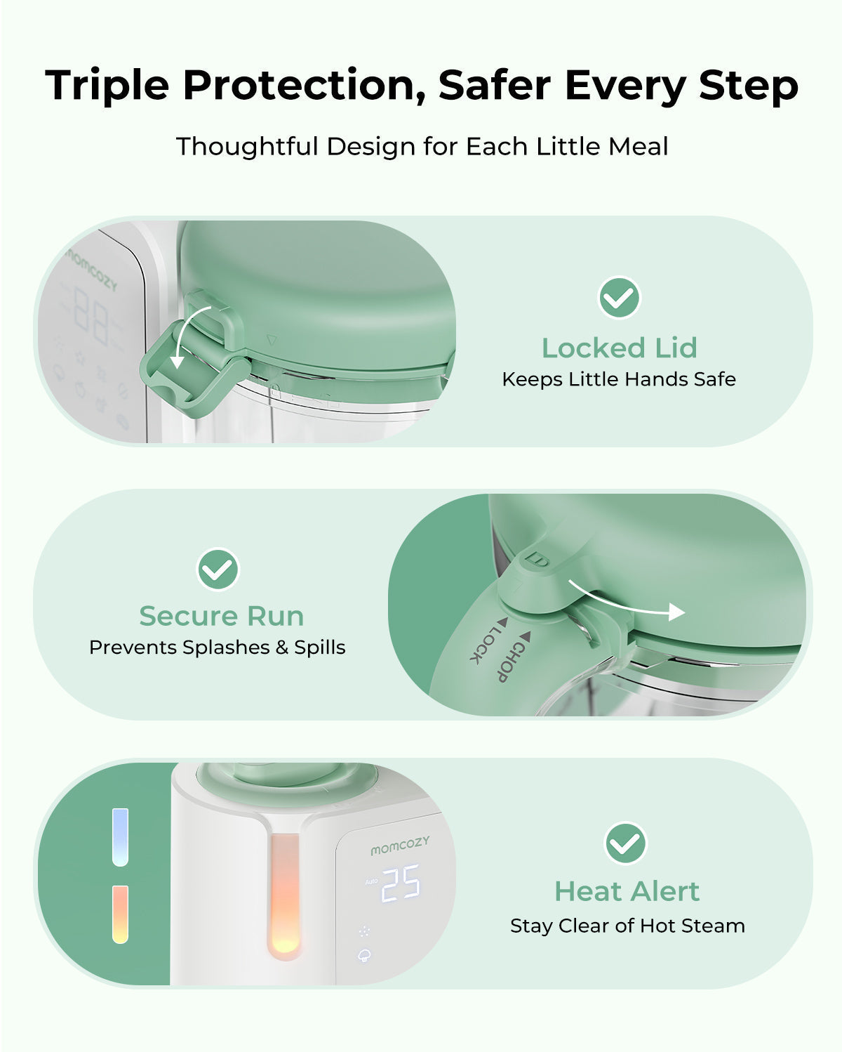 Momcozy AutoMeal Baby Food Maker