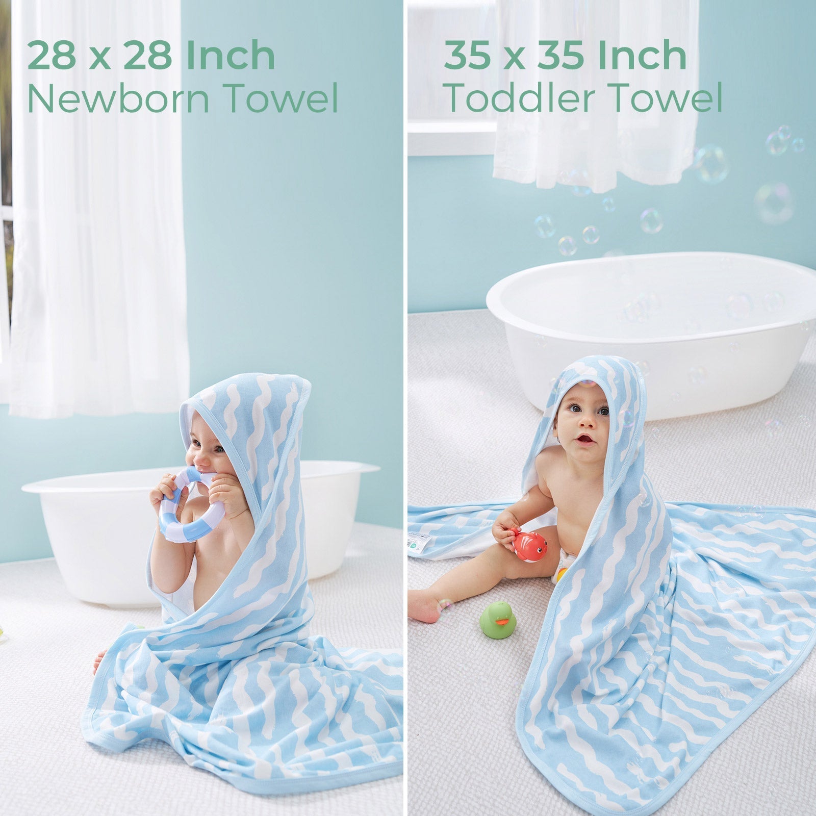 Momcozy Baby Hooded Bath Towel