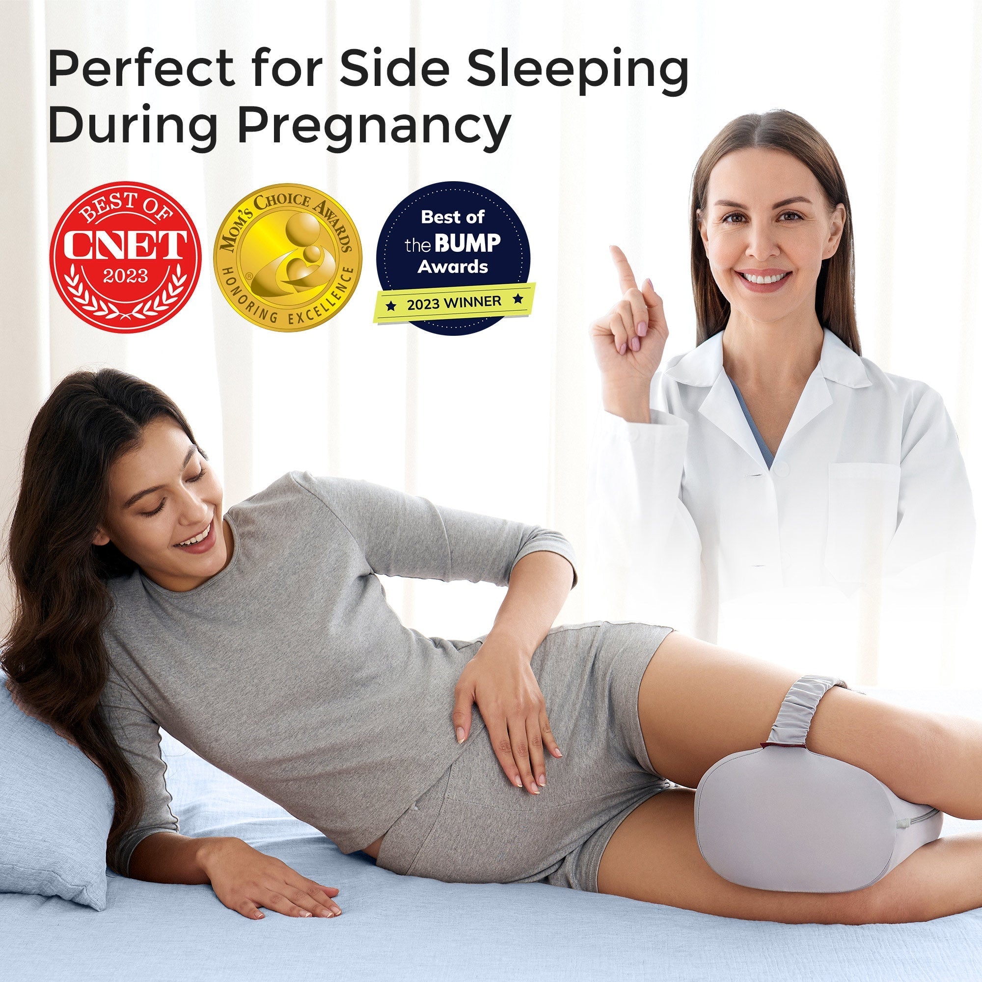 Momcozy Pregnancy Knee Pillow