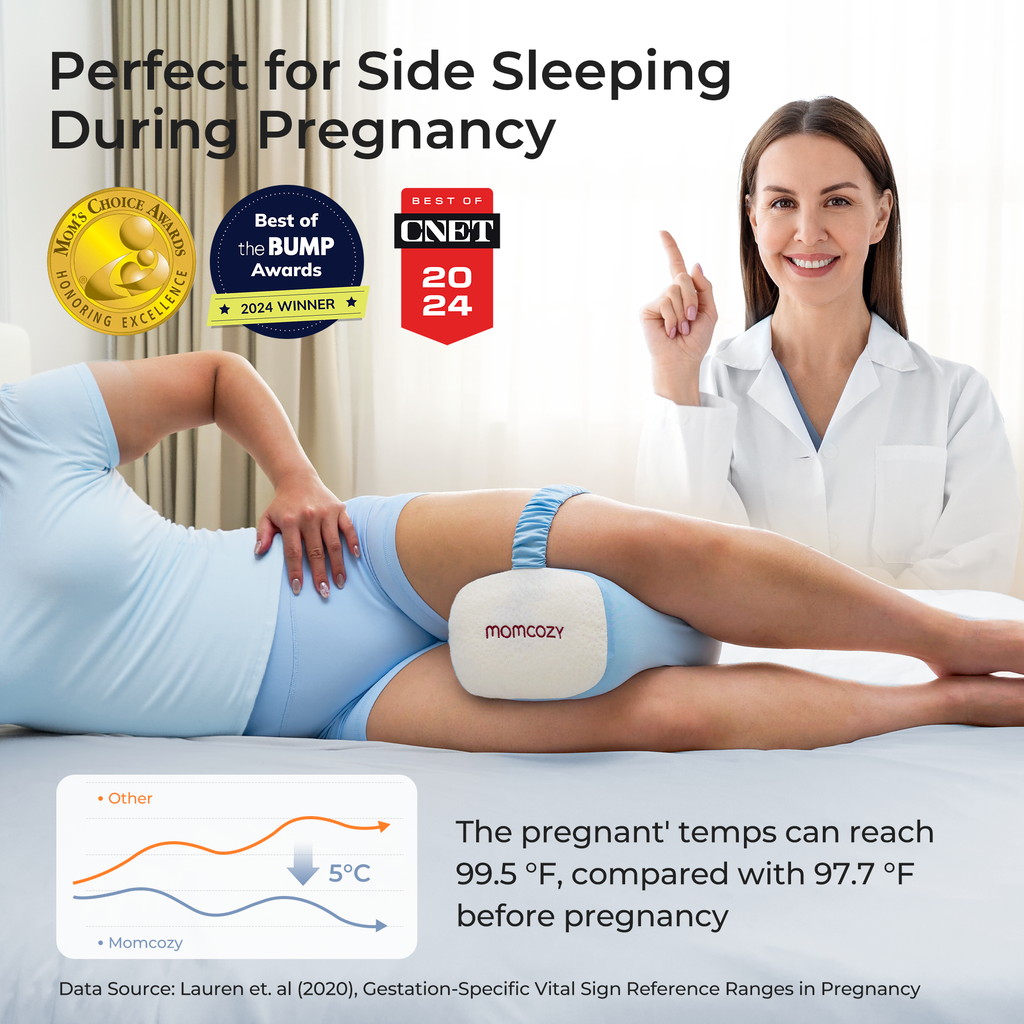 Momcozy Pregnancy Knee Pillow