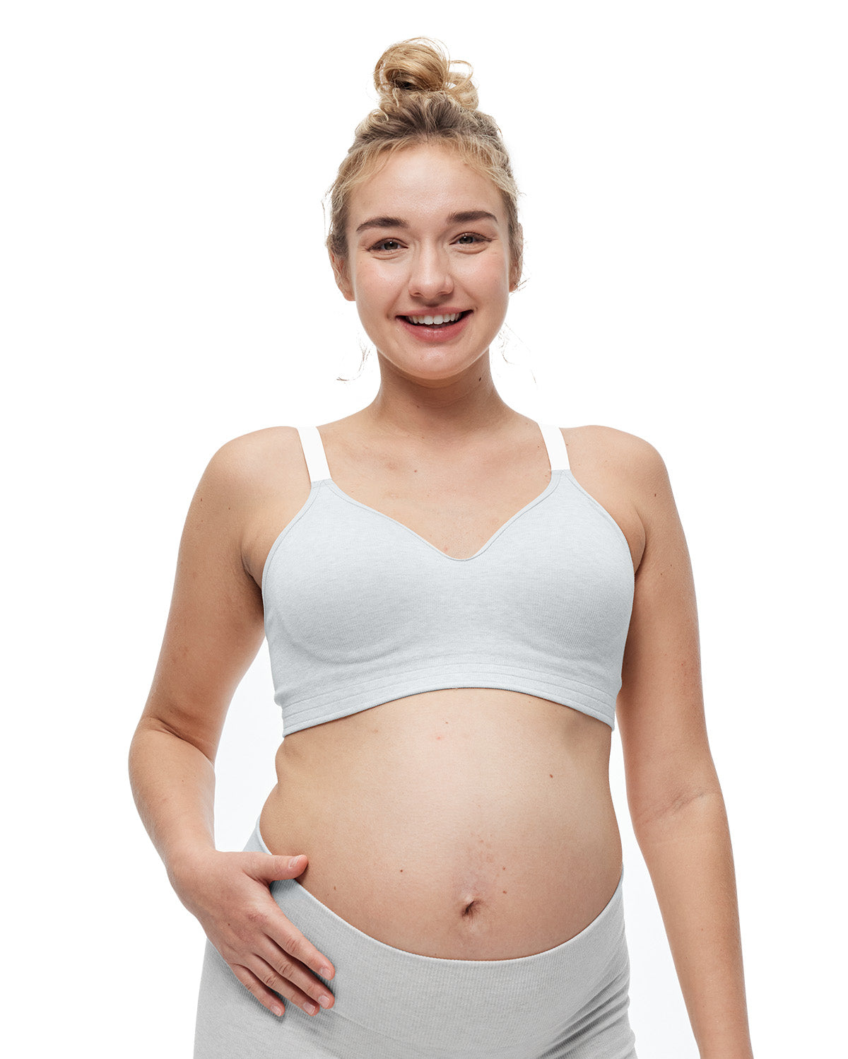 Momcozy U.S. Cotton Seamless Wireless Everyday Bras