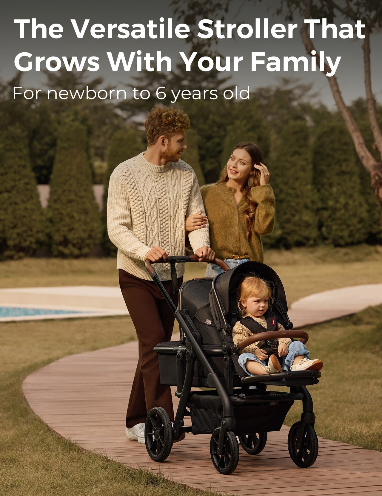 Outing Bundle: Momcozy ChangeGo Baby Stroller & Portable Sound Machine