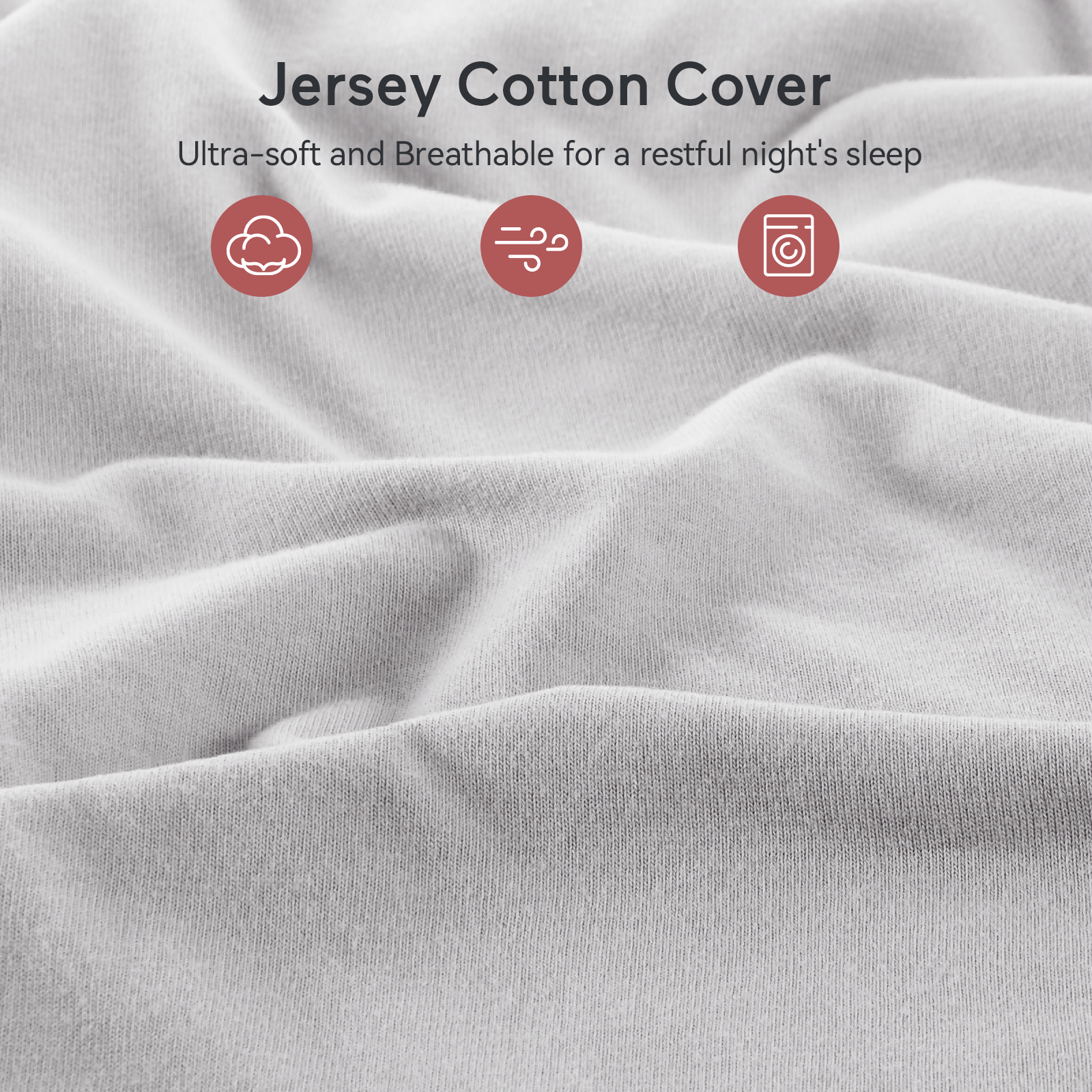 Huggable - U Shaped Cotton Maternity Body Pillow