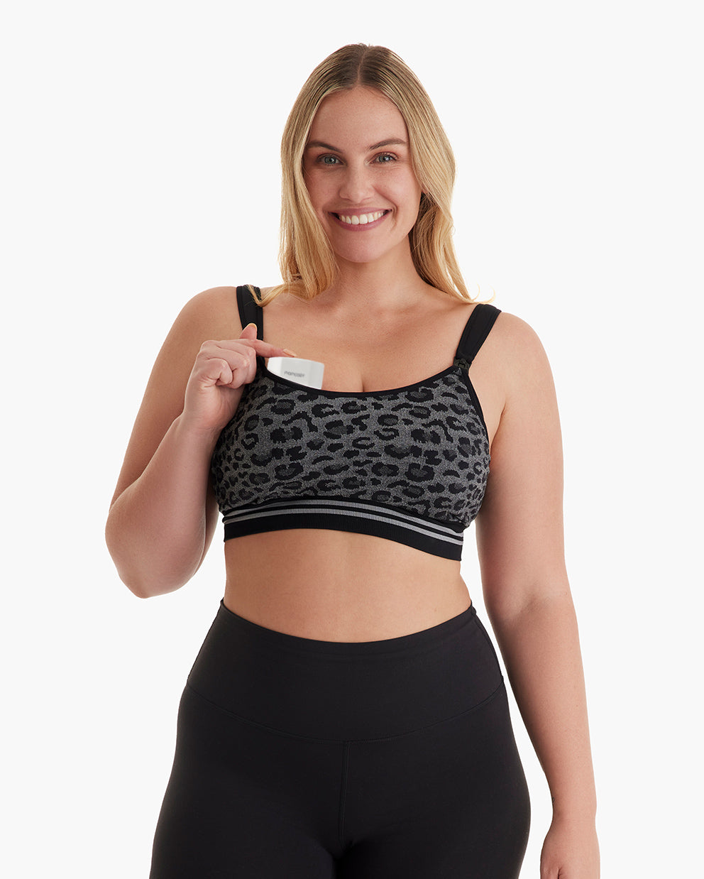 DEX - 4-in-1 Hands Free Seamless Stretch Fabric Pumping Bra