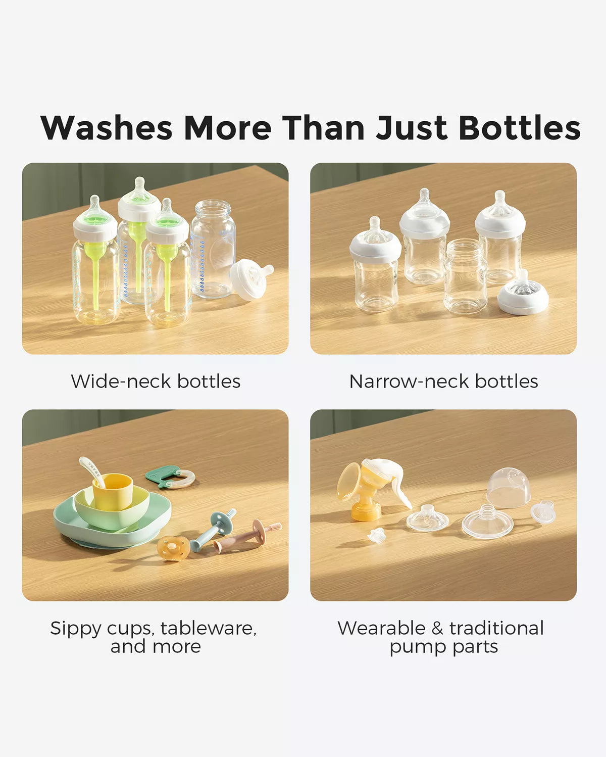 Time-Saving Cleaning Bundle: KleanPal Pro Bottle Washer + 120 Cleaning Tablets