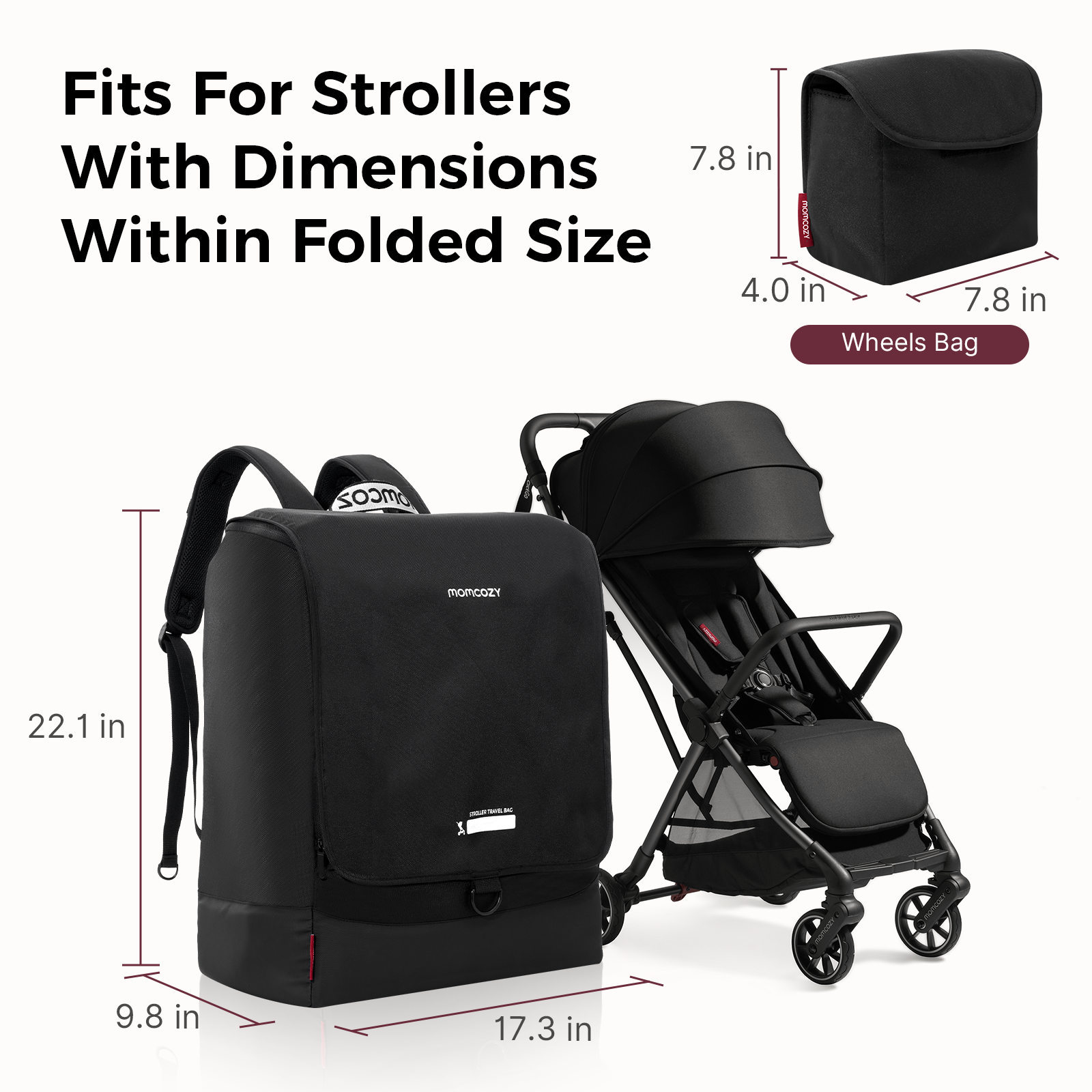 Momcozy Stroller Travel Bag