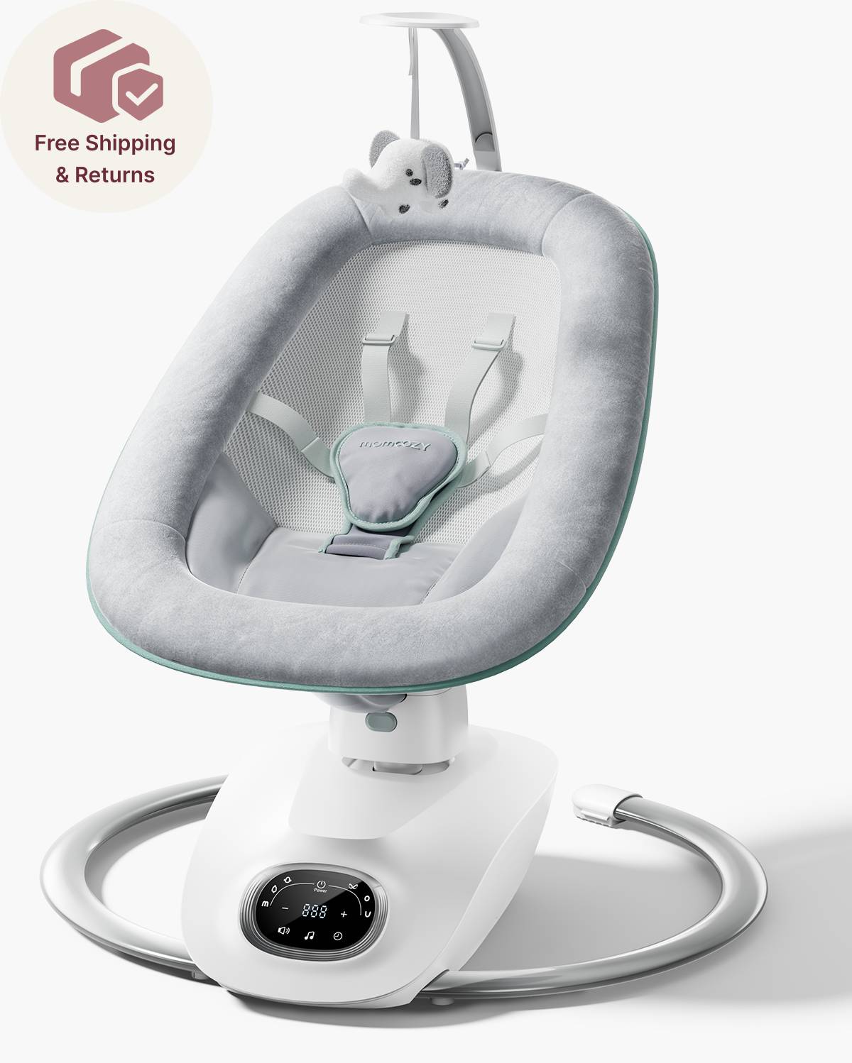 Momcozy CocoSway 3D-Motion Electric Baby Swing