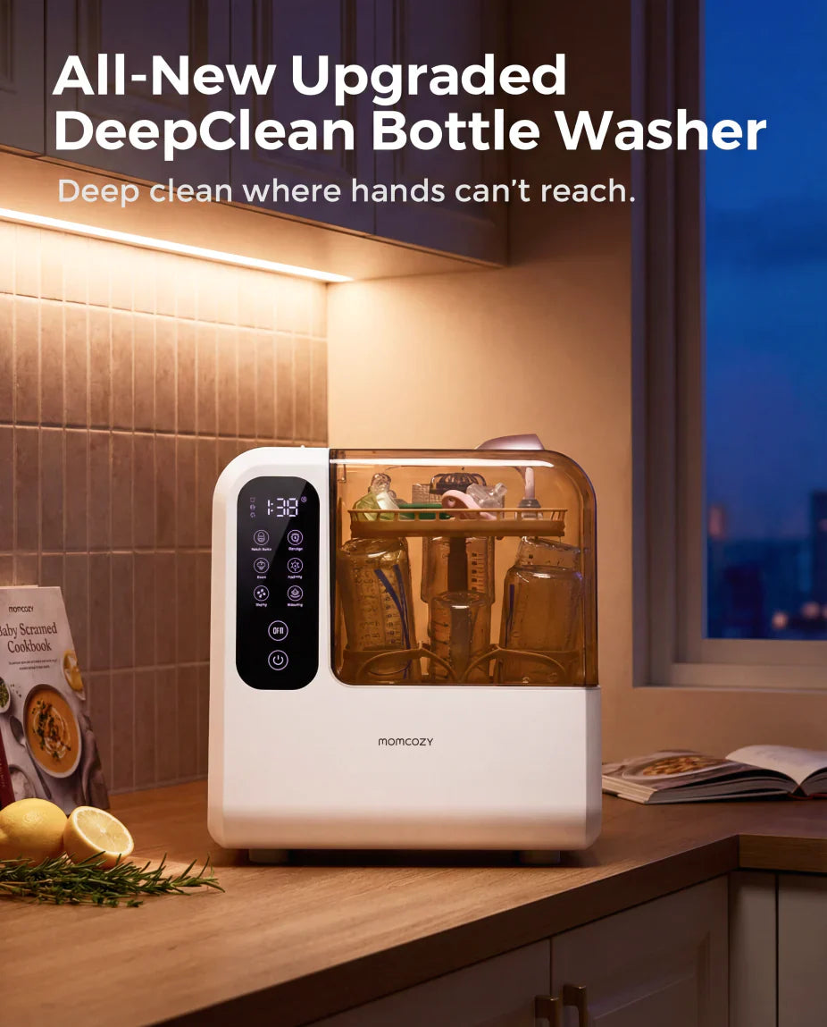 Pre-order: Momcozy DeepClean Baby Bottle Washer (D8)