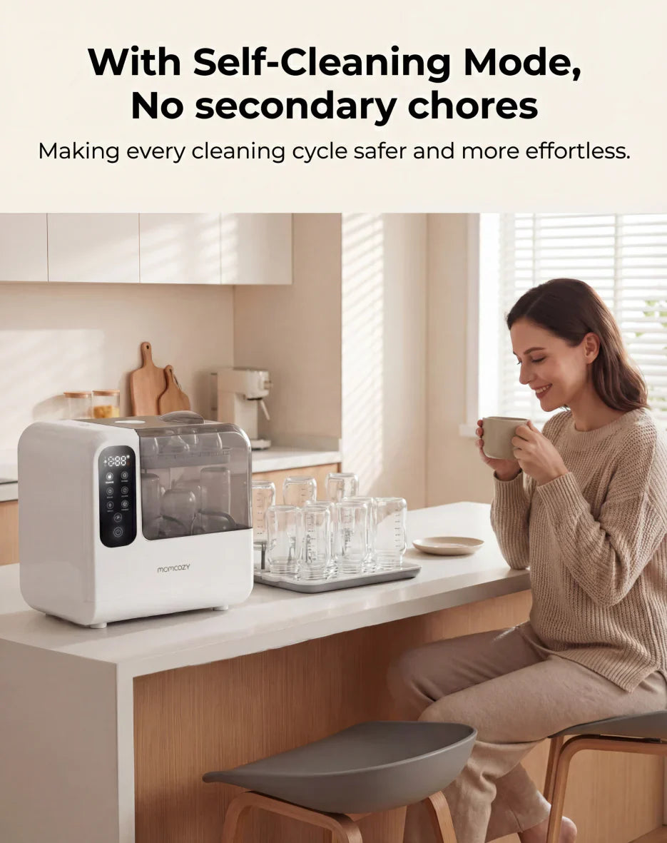 Pre-order: Momcozy DeepClean Baby Bottle Washer (D8)