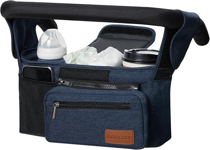 Momcozy Stroller Organizer - All-in-One Cup Holder & Pet Strollers