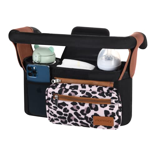Momcozy Stroller Organizer - All-in-One Cup Holder & Pet Strollers