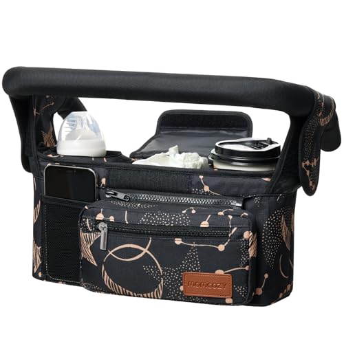 Momcozy Stroller Organizer - All-in-One Cup Holder & Pet Strollers