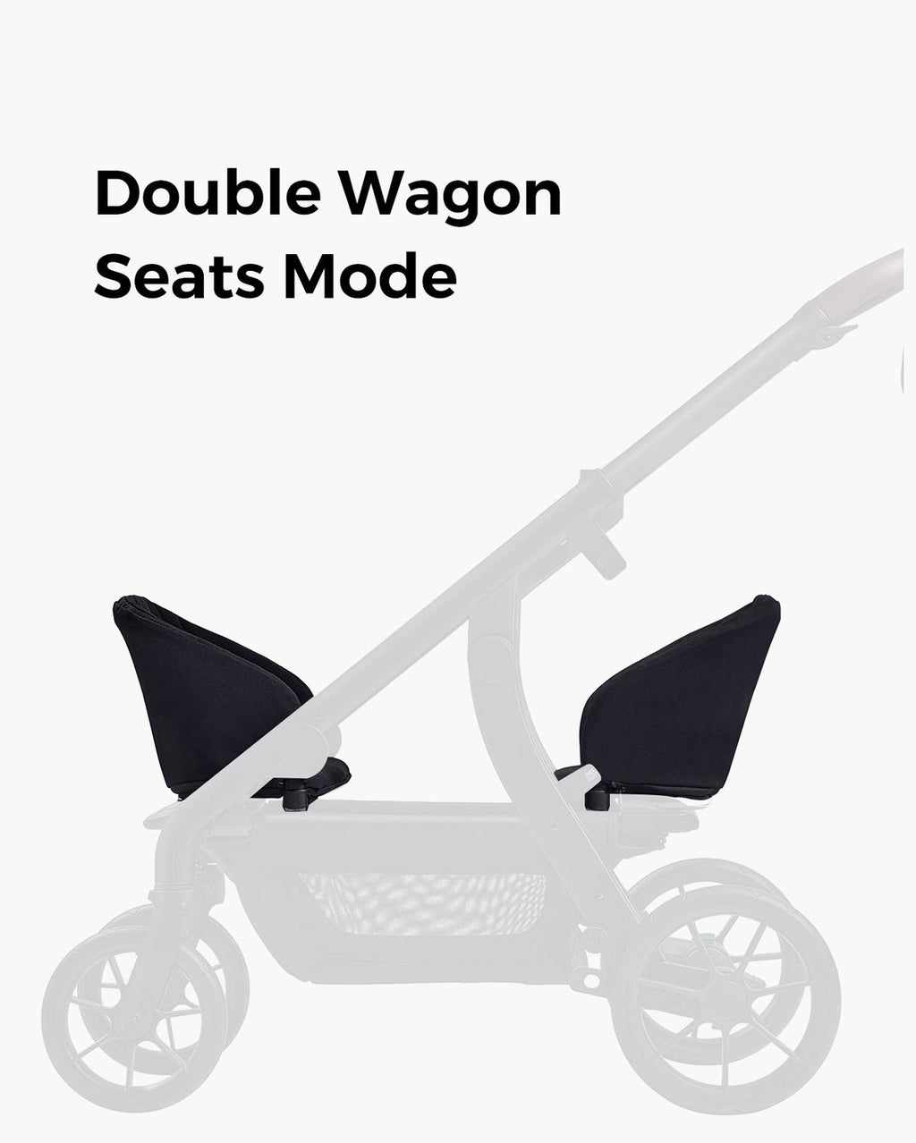 Wagon Backrest for Momcozy ChangeGo Baby Stroller